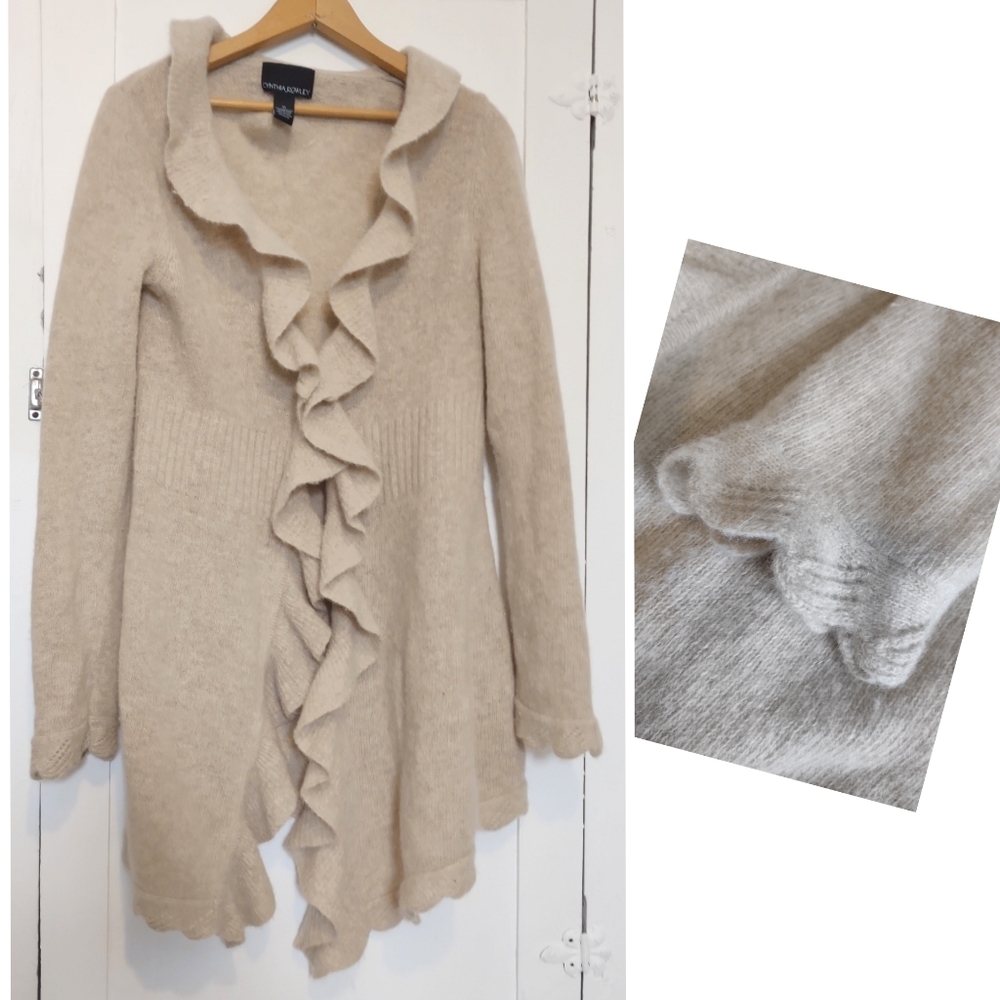 Cynthia Rowley lambs wool cardigan